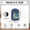 Blender Cover Butterfly Design 1 Set 6