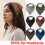Women's Elastic Boho Triangle Headband Scarf 6-Pack 1