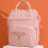 Diaper Bag Pink Multi-Functional Large Capacity 4