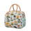Lunch Tote Bag Leakproof Mushroom Design 1 Pack 1