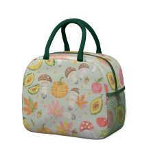 Lunch Tote Bag for Women and Men, Leakproof Mushroom