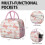 Crab Lunch Tote Bag Leakproof Zipper 1 pc 6