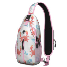 Sling Backpack Small Crossbody Bag for Hiking Gym Cycling
