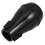 Black Plastic Trombone Straight Mute 1 Piece 1
