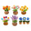 Crochet Flowers Kit for Beginners with Step-by-Step 2