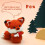 Knitted Fox Crochet Kit for Beginners with Yarn and Video 3