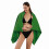 Beach Towel Dark Green Oversized 30 x 74 Inch 1 Pack 2