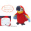 Talking Macaw Parrot Plush Toy for Kids 4