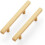 Brass Cabinet Pulls Champagne Gold 5-Pack 5 inch 1