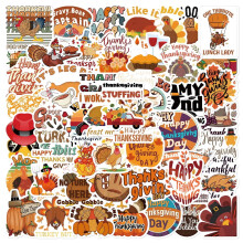 Thanksgiving Stickers 50 pcs Fall Decor