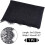 Black Floral Polyester Lace Fabric 3.3 Yards 44 Inch Wide 2