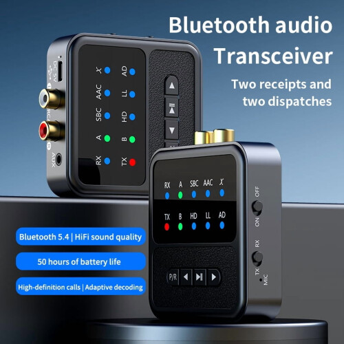 Bluetooth Transmitter Receiver RCA 3.5mm AUX 2