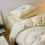 Bed Sheets Set Light Yellow Twin 3