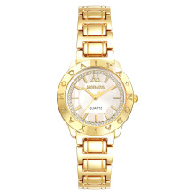 Women's Analog Quartz Round Watch with Detachable Strap and