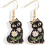 Cat Stud Earrings for Women 2 Pieces 1