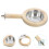 Stainless Steel Bird Cage Feeding Bowl Set 1 Piece 1