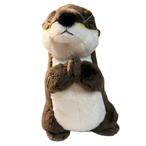 Realistic Otter Stuffed Animal Soft Toy 20cm 1