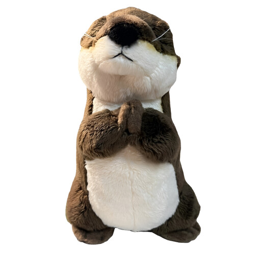 Realistic Otter Stuffed Animal Soft Toy 20 cm 2