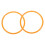 Silicone Pressure Cooker Gasket Orange 2 pcs 5