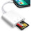 SD Card Reader for iPhone iPad Trail SLR Cameras Dual Slot 1