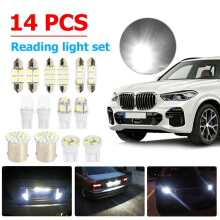 LED Replacement Light 194 T10 14x for Car Interior Plate
