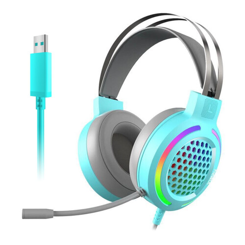 Gaming Headset with Mic Noise-Cancelling 7.1 Surround Sound