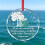 Christmas Sea Glass Pendant Acrylic 2 pcs 1