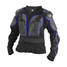 Unisex Full Body Armor for Dirt Bike Riding Blue XL