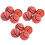 Elastic Rubber Basketball Bounce Ball 12 Pcs 7