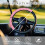 Dog Paw Golf Cart Steering Wheel Cover – Soft Texture, 3