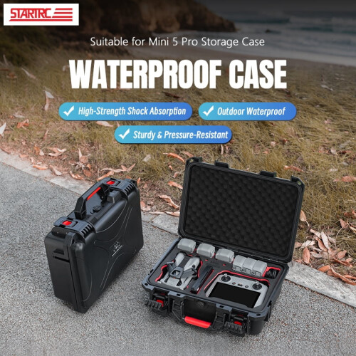 Mini 5 Pro Hard Case Waterproof Portable Shell for DJI Mini 1