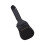 Padded Acoustic Guitar Case Rectangular Black 1 Pack 3