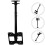 Cold-Rolled Steel TV Wall Mount Bracket 360-Degree Rotation 4