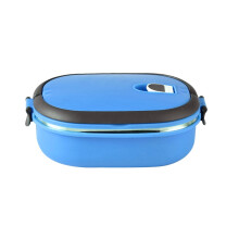 Stainless Steel Thermal Lunch Box 1-3 Layers Rectangle