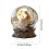 Acrylic tabletop decor multicolor 20x18 cm 1 piece 3