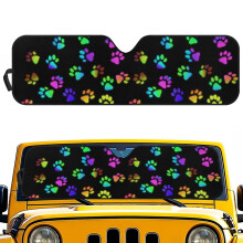 Dog Paws Windshield Sun Shade for Jeep Wrangler JL/JLU &