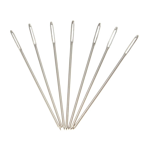 Large Tail Needles for Twine and Bag Sewing 100 Pieces