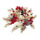 Autumn Candle Ring Wreath Pumpkin Berries Pine Cones 1