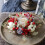 Autumn Candle Ring Wreath Pumpkin Berries Pine Cones 4