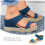 Women's Wedge Sandals Blue 1 Pair 7