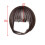 Clip-in Bangs Hair Extensions Dark Brown 8.66 inch 3