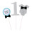 Baby Boy 1st Birthday Cake Topper Silver 2