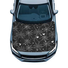 Stretch Polyester Car Hood Cover Waterproof Fit Most Sedans