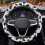 Leopard Print Car Steering Wheel Cover 15 inch 1