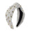 Pearl Rhinestone Knot Headband Pink Kids 1