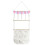 Wooden hair accessory rack with hooks 1 pack 1