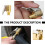 Car Inflatable Chuck Air Pump Nozzle Clips 6 Pcs Golden 4