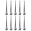 Clear Crystal Raindrop Ornaments Glass 10 pcs 1