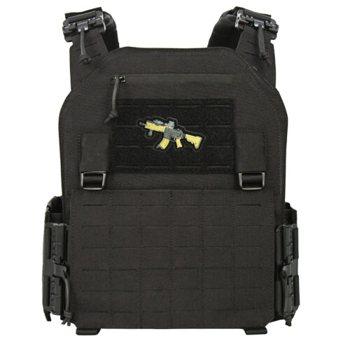 Tactical PVC Morale Patch with Hook Fastener 1