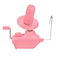 Yarn Winder Purple Hand-Operated Fiber String Ball Holder